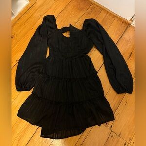 Black Long Sleeve Dress